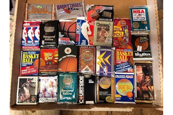 100 OLD VINTAGE BASKETBALL CARDS IN FACTORY UNOPENED BOXED SETS AND WAX PACKS