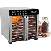 Excalibur Food Dehydrator Select Series for Jerky, Fruit, Vegetables, Herbs, Pet Treats with Adjustable Temperature Control, 8-Tray