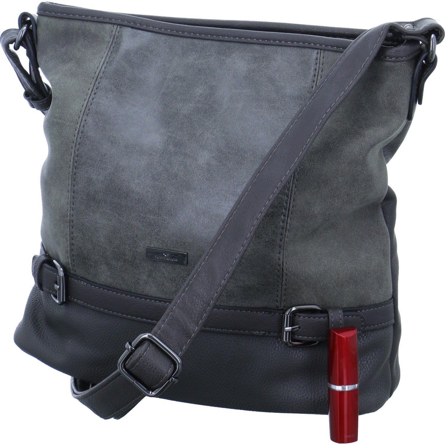 TOM TAILOR Juna Women's Hobo Bag Shoulder Bag Medium Grey, gray, M