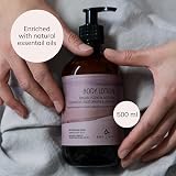 ENA Living Cedar Scented Lotion 500ml | Dry Sensitive Skin Face Body Moisturiser view 2