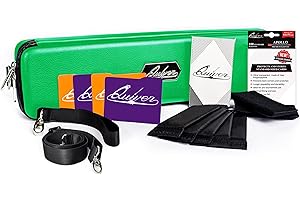 Quiver Time Green Quiver Card Carrying Case - Playing Card Case Holder for Trading Cards, MTG Card Storage Bag Deck Box Card Case (+Wrist & Shoulder Strap, Dividers + 100 Apollo Card Sleeves)