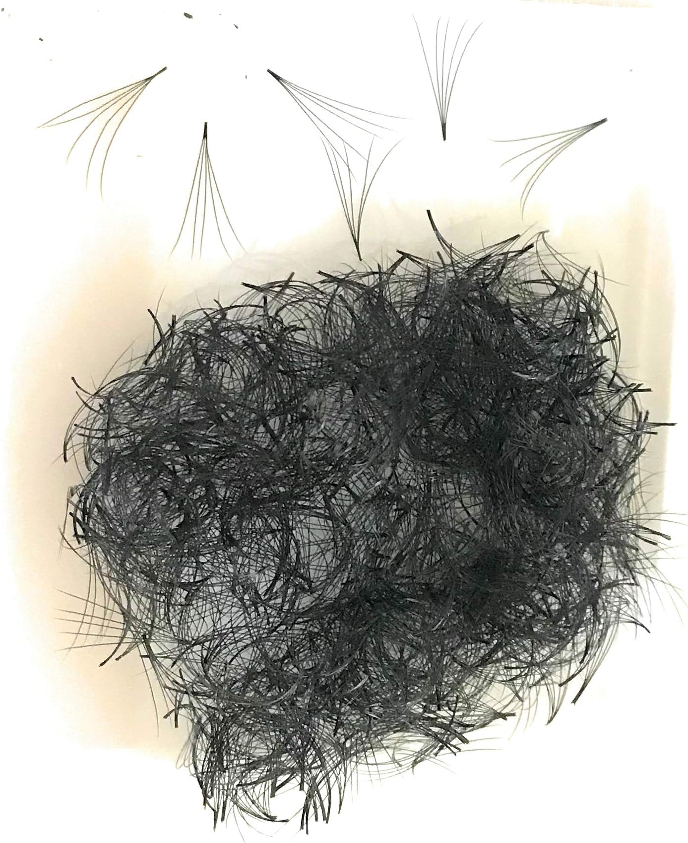 eyelashes premade fan