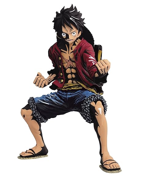 Banpresto 31964 Monkey D Luffy Figure, 7.1-Inch