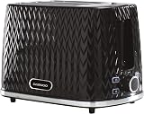 Daewoo Argyle 2 Slice Toaster Defrost Reheat Browning 7 Settings Black