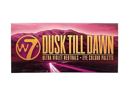 W7 Dusk Till Dawn Ultra Violet Neutrals 14 Colour Eye Shadow Palette