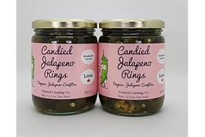 Candied Jalapeno Rings BEST in Canada 2 x 500ml Jars