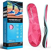 NASA Grade Plantar Fasciitis Insoles – High Arch Support Insoles Men Women - Shoe Insoles for Plantar Fasciitis Relief - Absorb Shock & Relieve Flat Foot Pain - Orthotics Inserts for Work & Standing