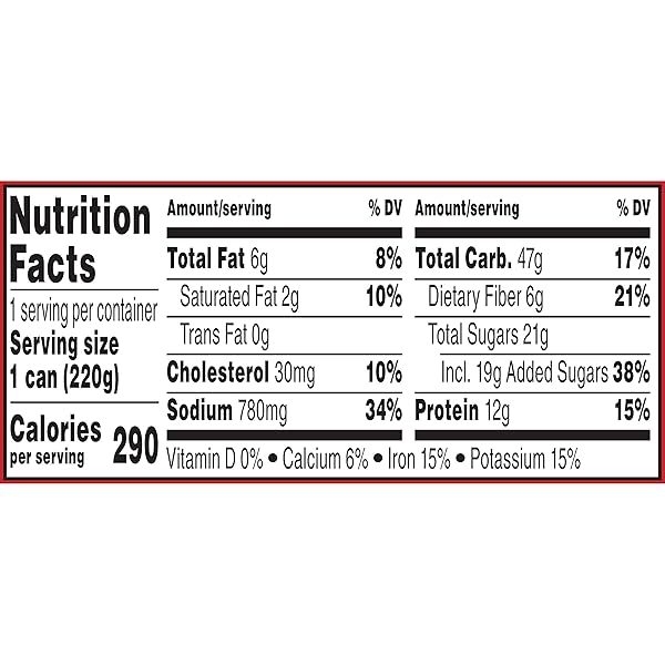 VAN CAMP’S SMOKED HICKORY BEANEE WEENEE, CANNED FOOD, 7.75 OZ