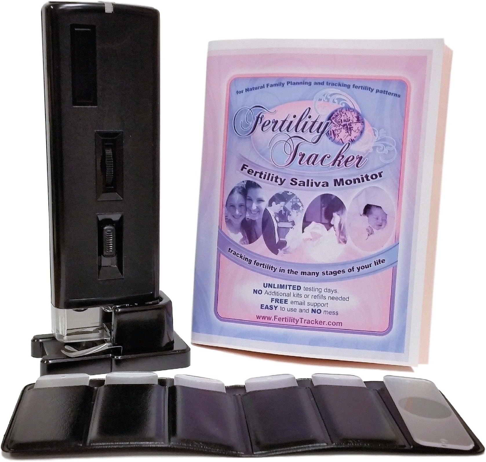 Fertility Tracker - Saliva Ovulation Microscope - Monitor Saliva Ferning to Predict Ovulation