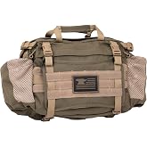 Mountainsmith Tour EVO Lumbar Pack - Loden | 9L Tactical Bag with MOLLE, For Hunting, EDC, Backcountry Travel, &amp; Hiking