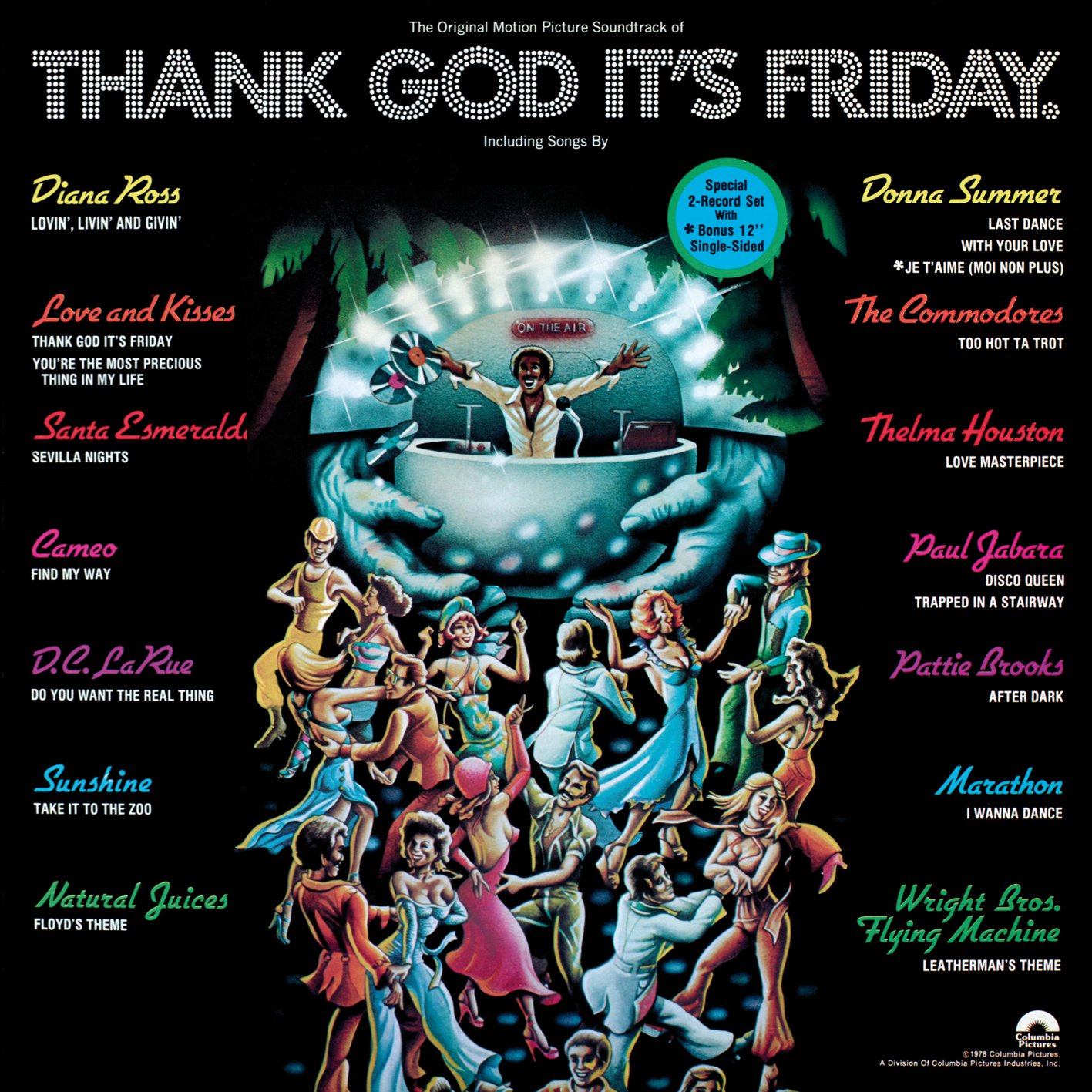 Image result for thank god it's friday soundtrack