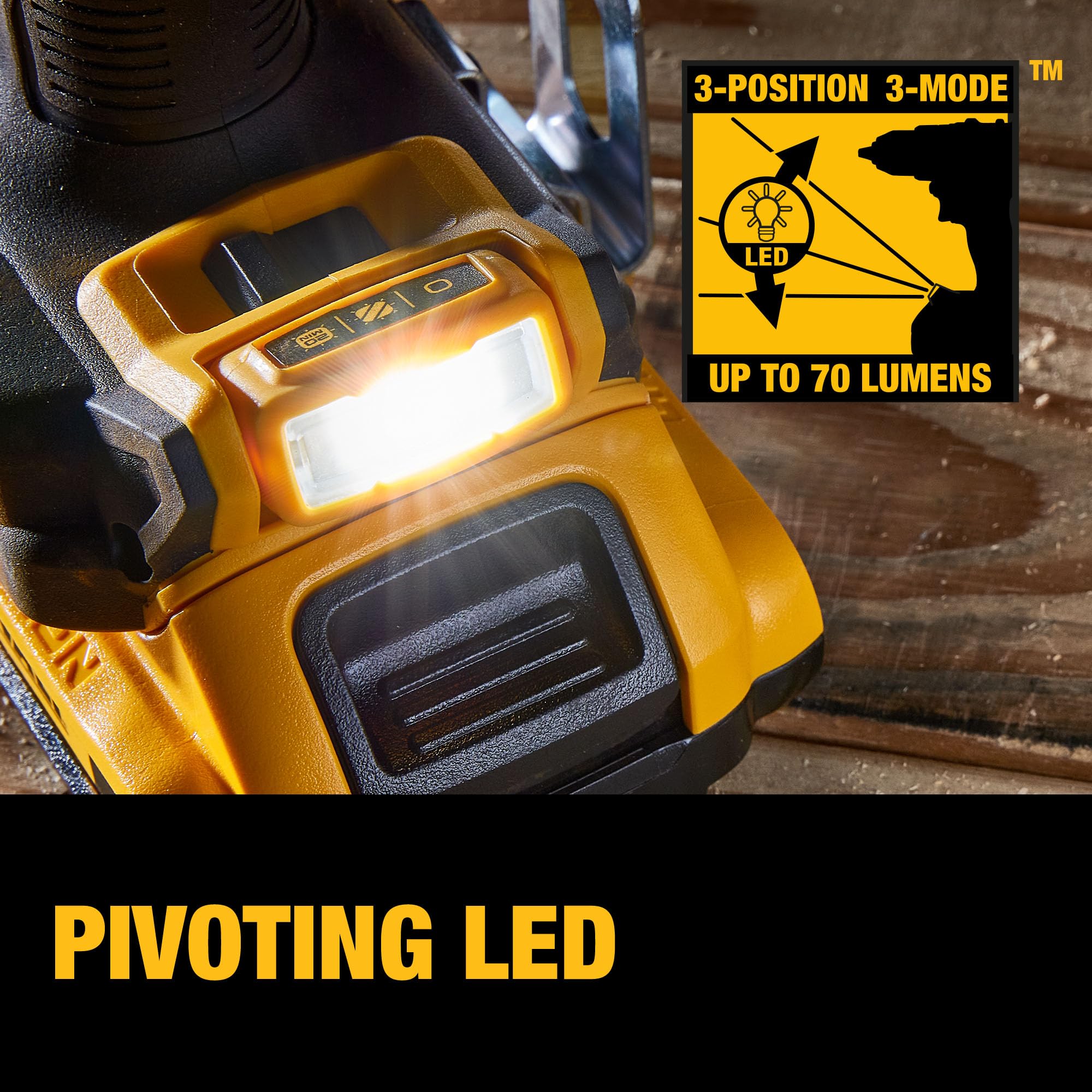 DEWALT 20V MAX XR Cordless Drill/Driver Kit, Brushless, Compact, with 2 Batteries and Charger (DCD800D2)