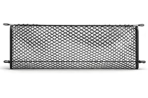 LEEZHEN Car Rear Cargo Net, Adjustable Elastic Storage Organizer Net, Trunk Cargo Storage Net Compatible with 2015 2016 2017 2018 2019 2020 2021 2022 2023 2024 2025 2026 Chevy Tahoe Suburban Gmc Yukon