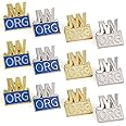 12 Pack JW.org Pin Made by Solid Metal Toned Into Gold Or Silver Great Jw.org Presents for Jehovah's Witnesses