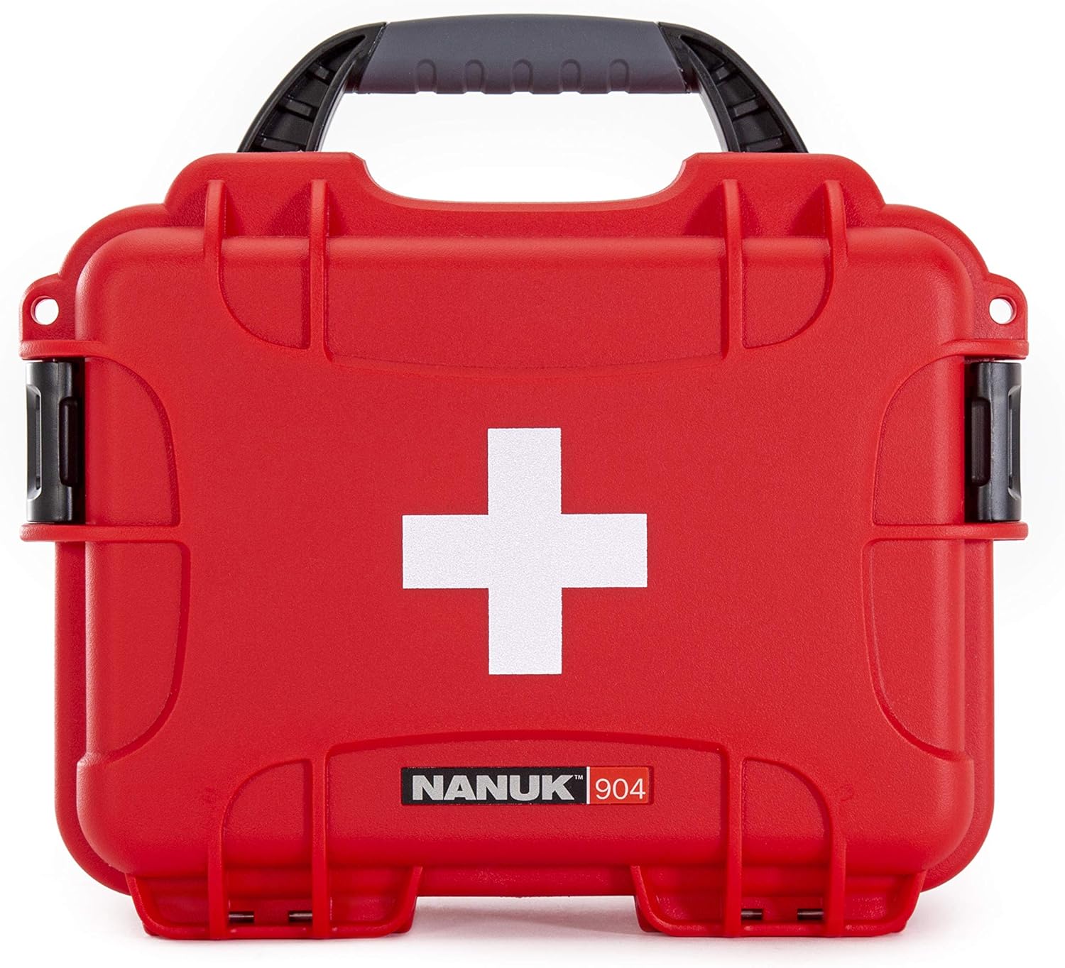 Nanuk 904 Waterproof First Aid Prepper Survival Gear Dust and Impact Resistant Case - Empty - Red : Camera & Photo