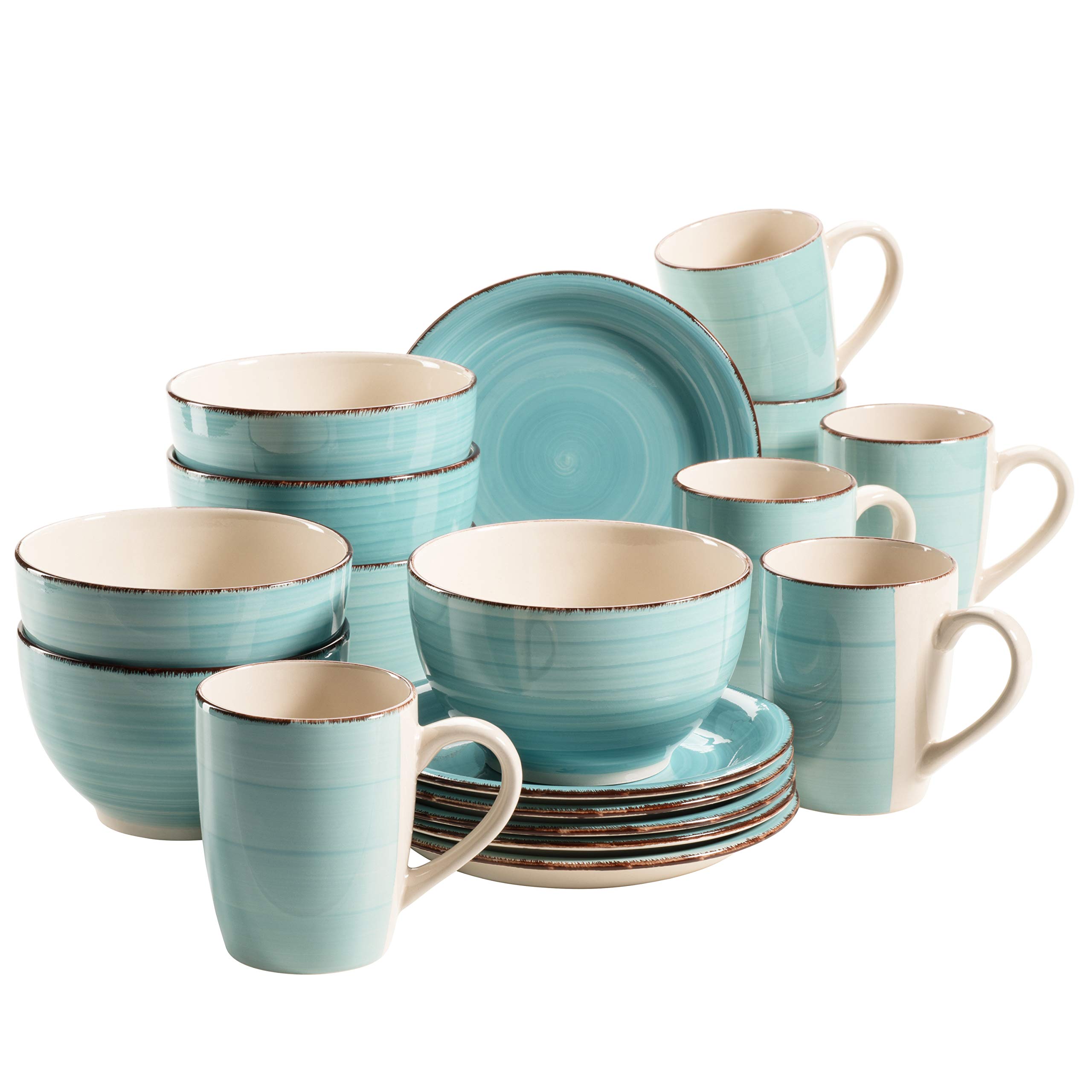 Mäser Bel Tempo Breakfast Set in Various Colours Turquoise (Bel Tempo Ii)