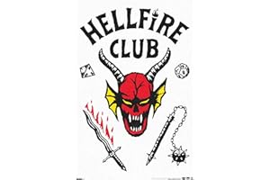 Netflix Stranger Things: Season 5 (2025) - Hellfire Club Wall Poster, 34L" x 22.4W", Premium Unframed Version