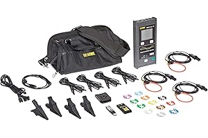 AEMC 2137.52 Single/Three-Phase Power and Energy Data Logger with LCD