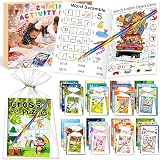 Kalysky 24 Pack Activity Books with Coloured Pencils for Party Bags