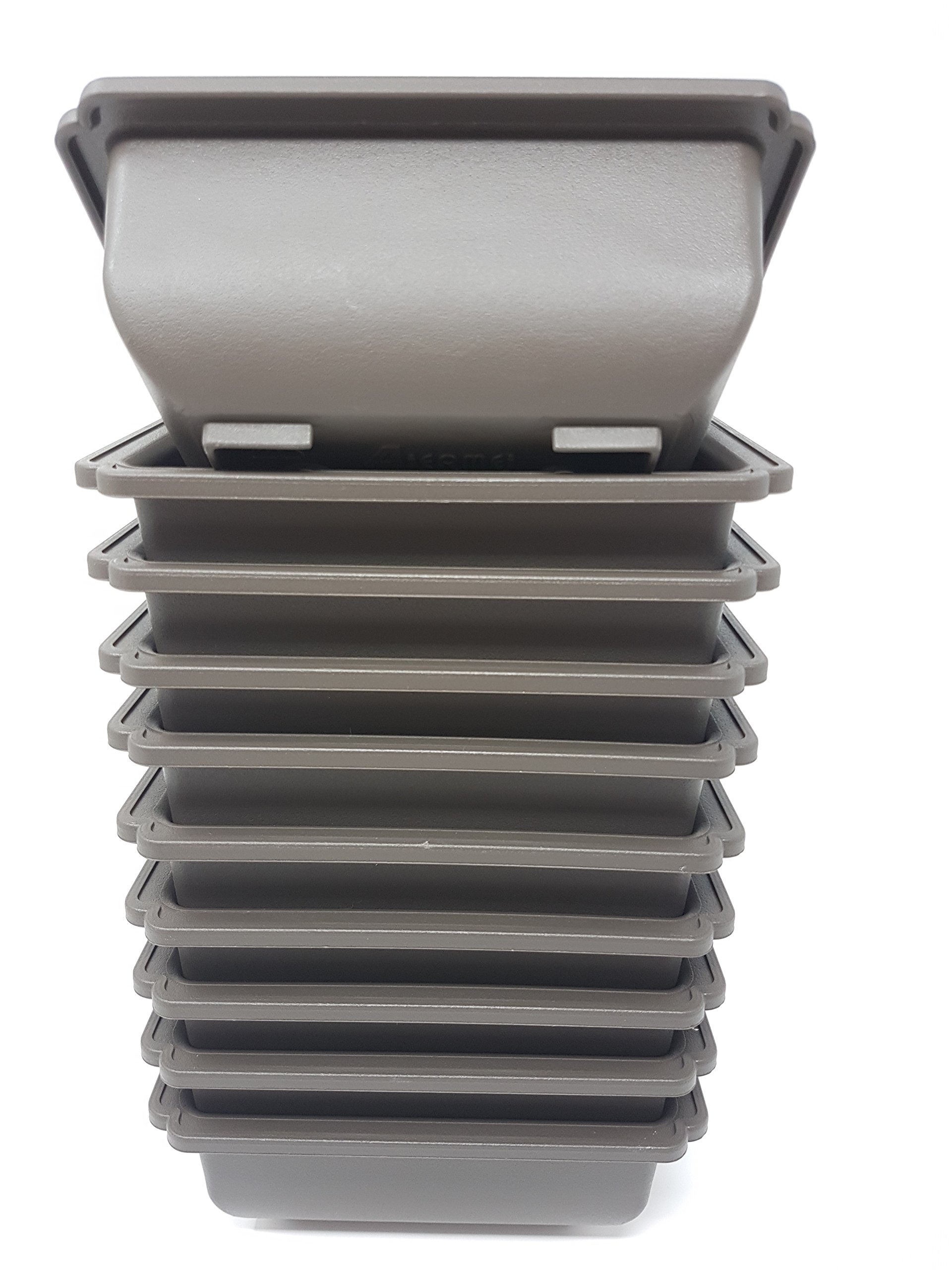 10 x Plastic Bonsai Pot - 8 Inch (20cm)