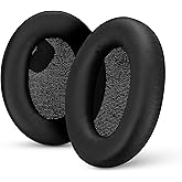 Brainwavz - Almohadillas de repuesto para auriculares Sony WH-1000XM4, suaves cojines de cuero vegano para mayor comodidad, i