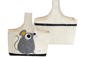 3 Sprouts Storage Diaper Caddy Organizer, Mouse