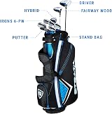 Callaway Strata 12 Piece Golf Set Men Right Hand Driver Wood Hybrid Irons view 2