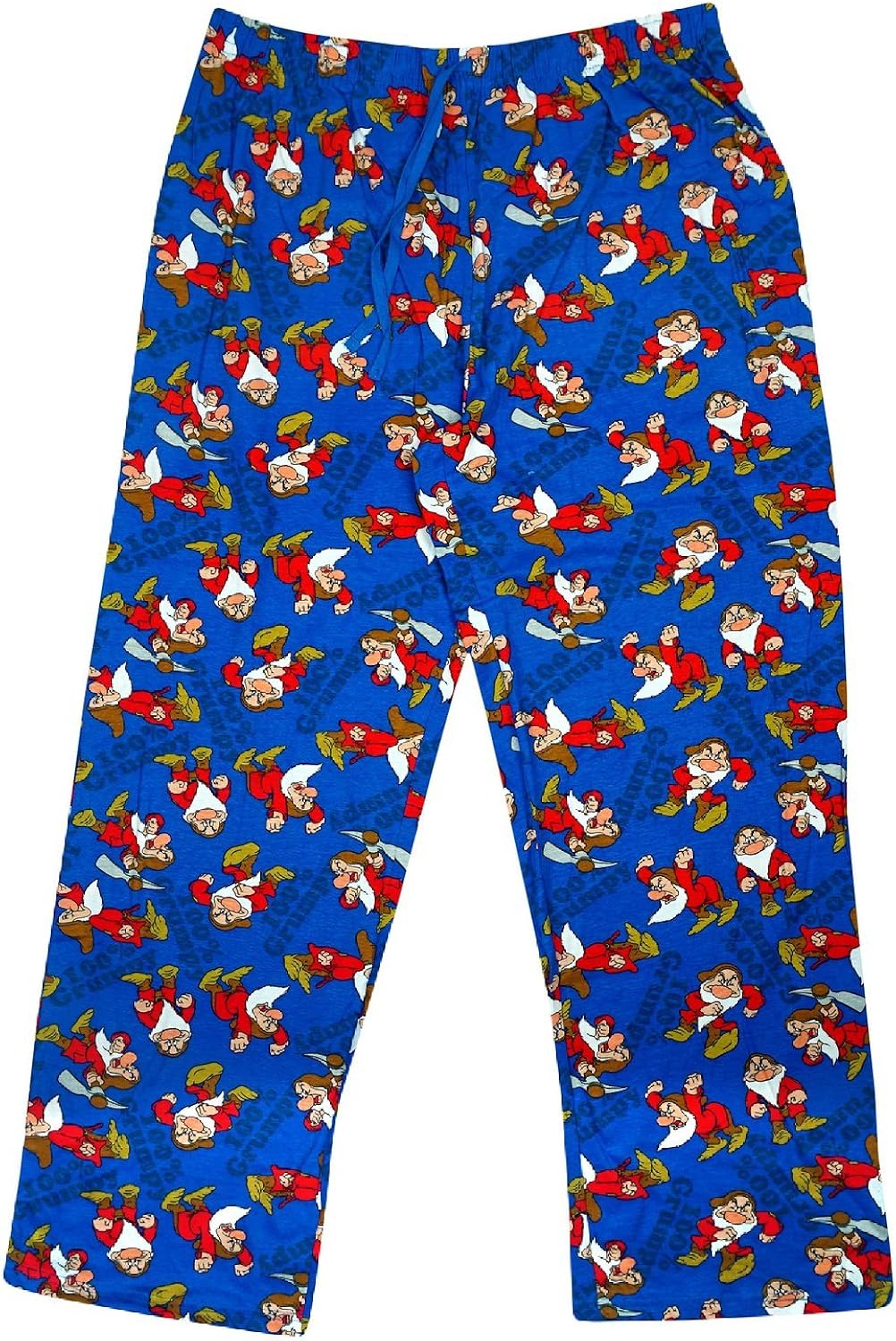 Disney Men's Grumpy Cotton Character Pyjama Trousers Bottoms Pants (XL