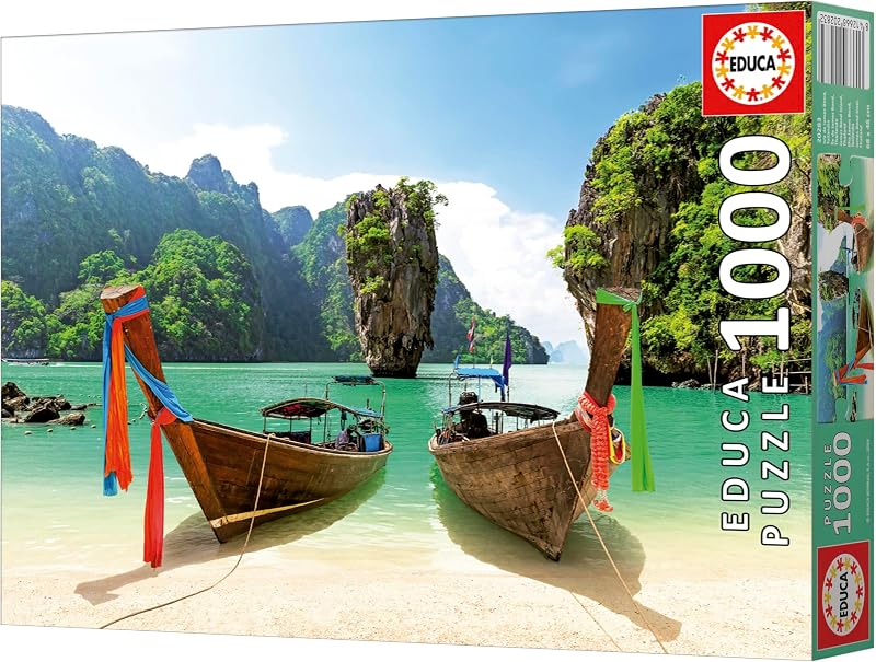- Puzzle 1000 Pieces | Île de James Bond | Dès 14 Ans (20283)