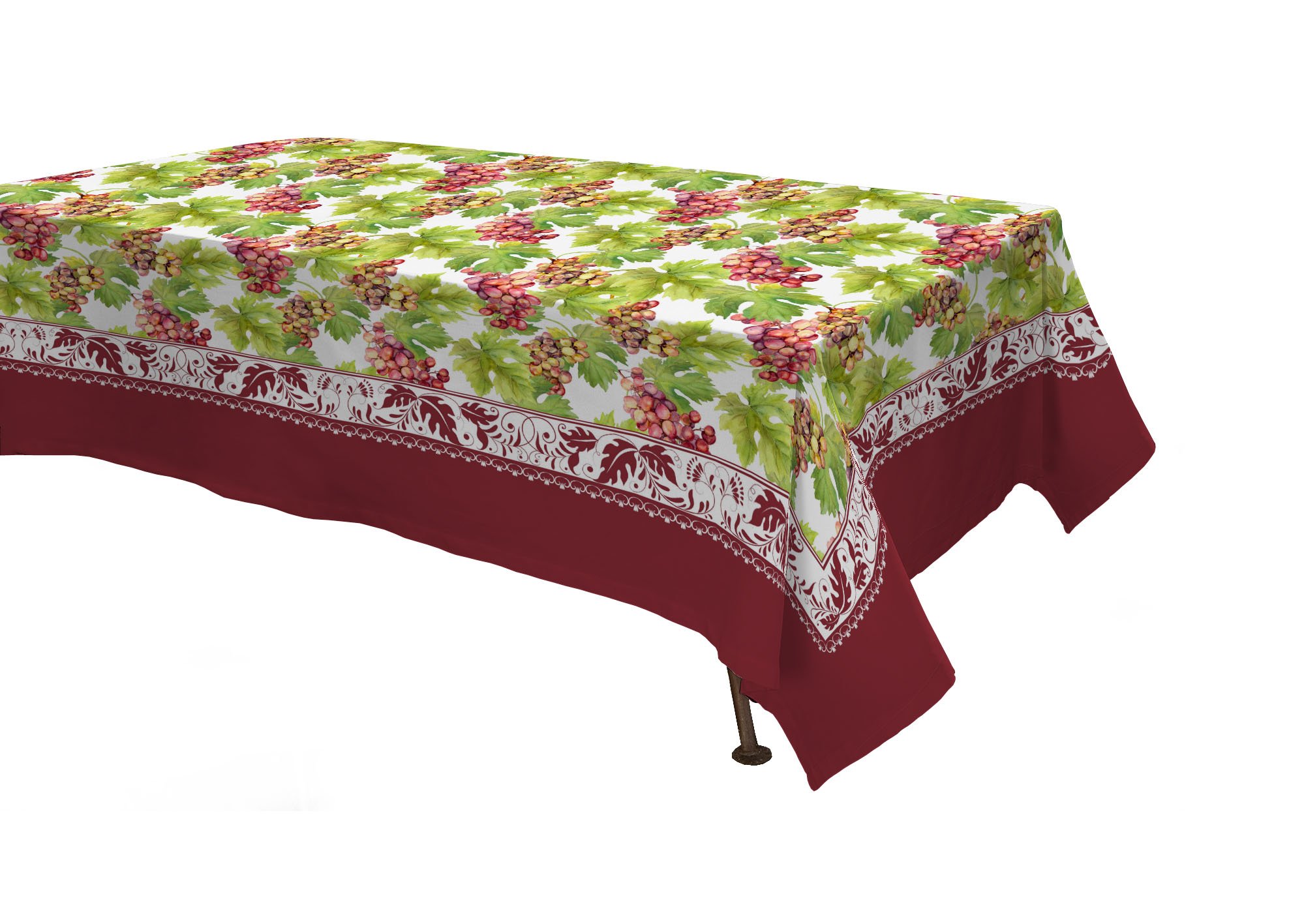 Italian Bed Linen Panama Digital Printed Tablecloth, 150x180cm, TV23, TV 23, 150 x 180 cm