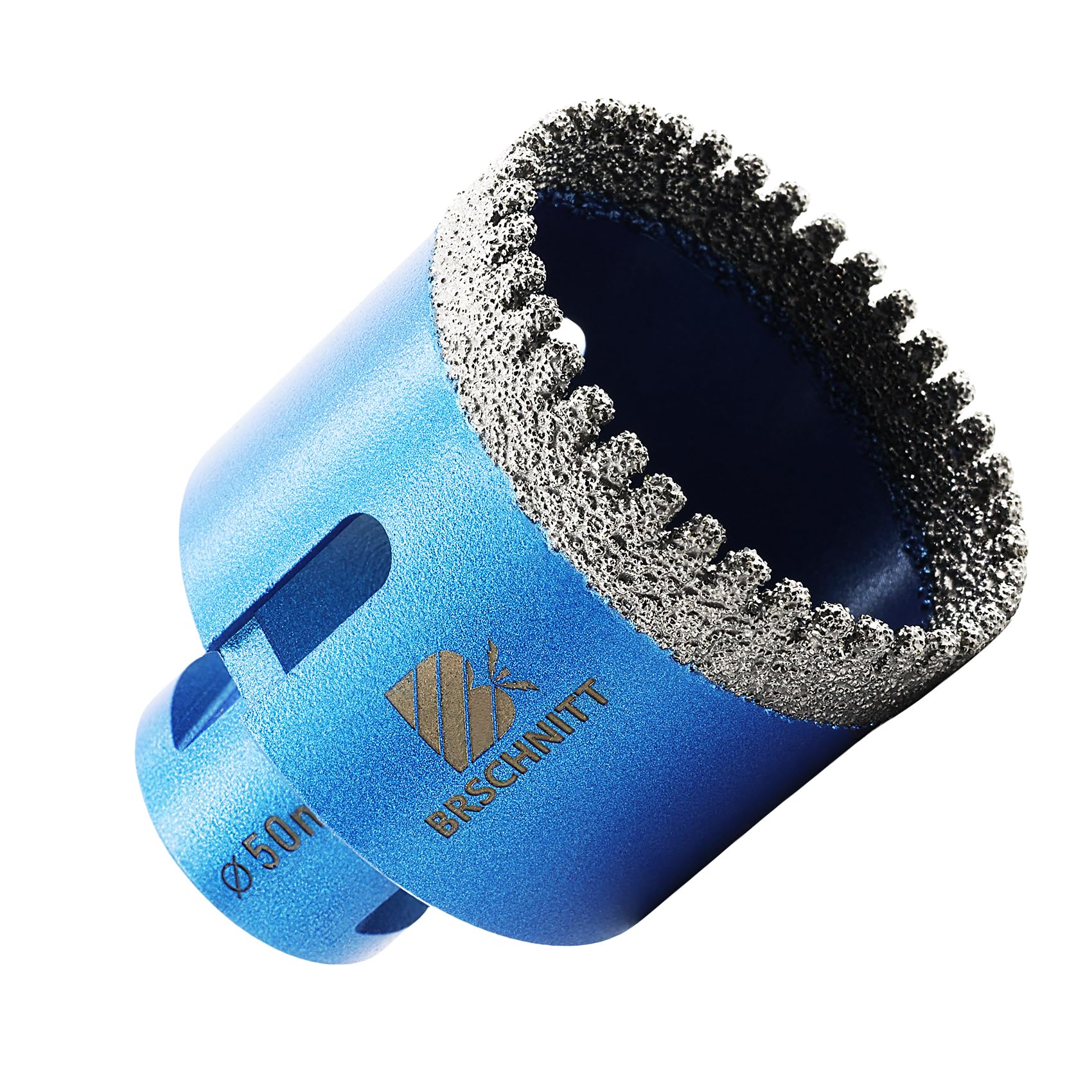 Diamond Core Drill Bit 50mm,BRSCHNITT M14 Vacuum Brazed Diamond Tip Drill Bit for Tile Porcelain Ceramic Marble Granite Drilling