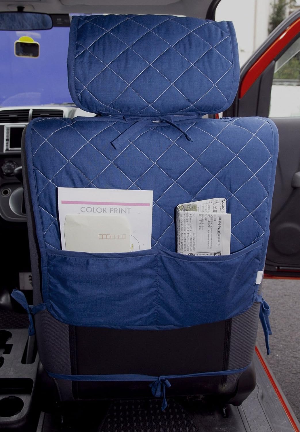 Amazon Co Jp 暑い車内も 背中 お尻がさらっと快適 両面使える ドライブシート１枚 車 バイク