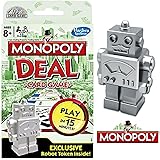 Monopoly Deal Card Game with Exclusive Robot Token