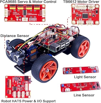 sunfounder robot raspberry picar
