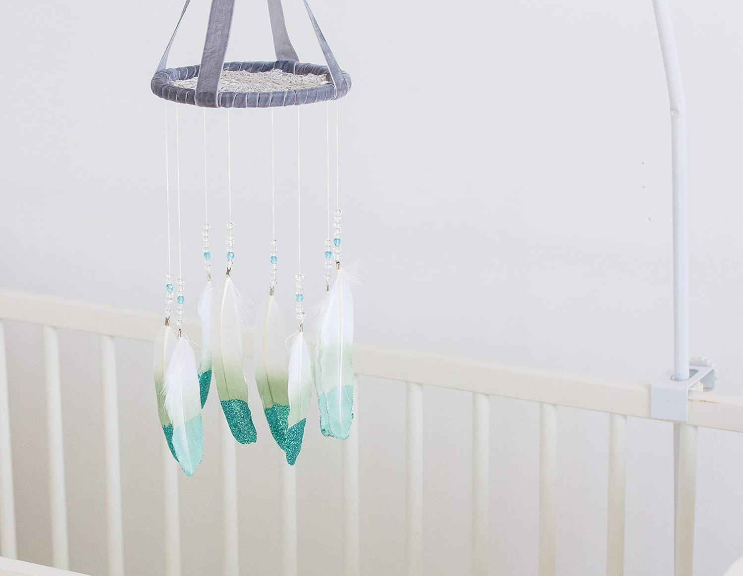 chandelier mobile for crib