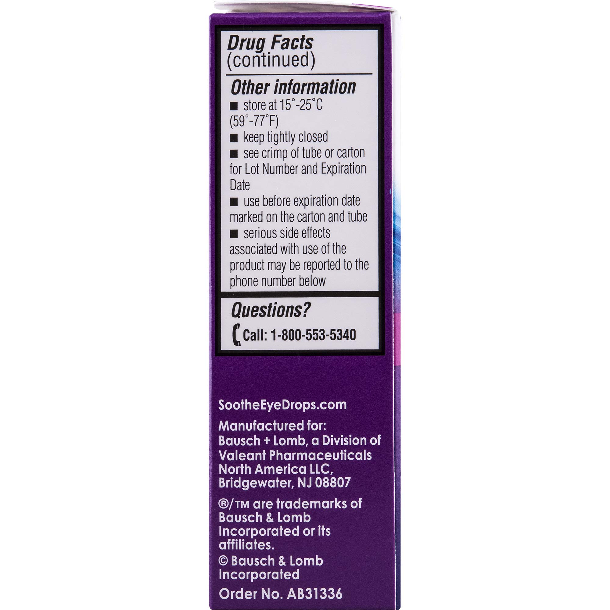 Bausch + Lomb Soothe Lubricant Eye Ointment, Night Time, 1/8 oz. Buy