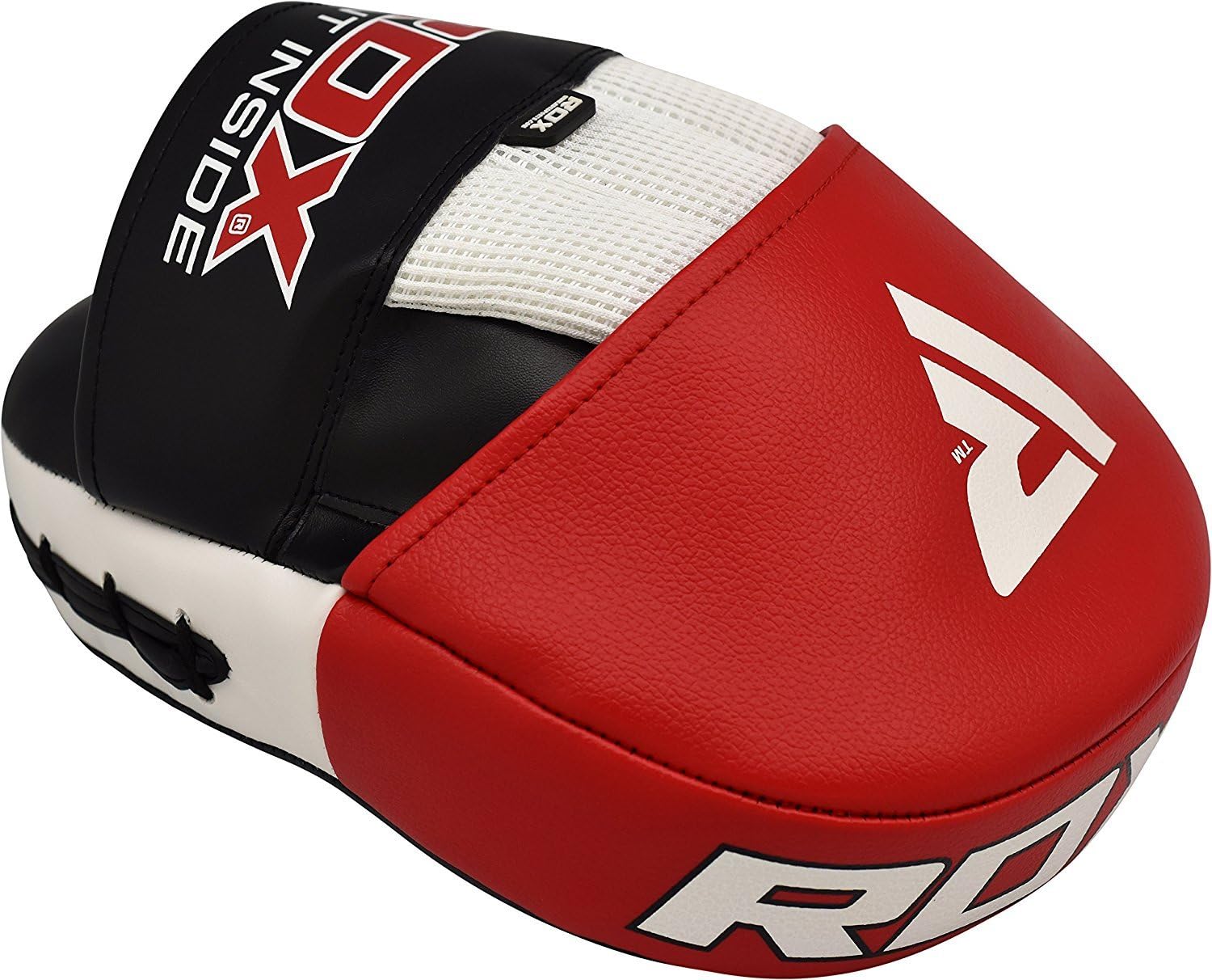 RDX Boxing Pads Focus Mitts |Maya Hide Leather Curved Hook and Jab Target Hand Pads | Great for MMA, Martial Arts, Kickboxing, Muay Thai, Karate Training | Padded Punching, Coaching Strike Shield : Sports & Outdoors