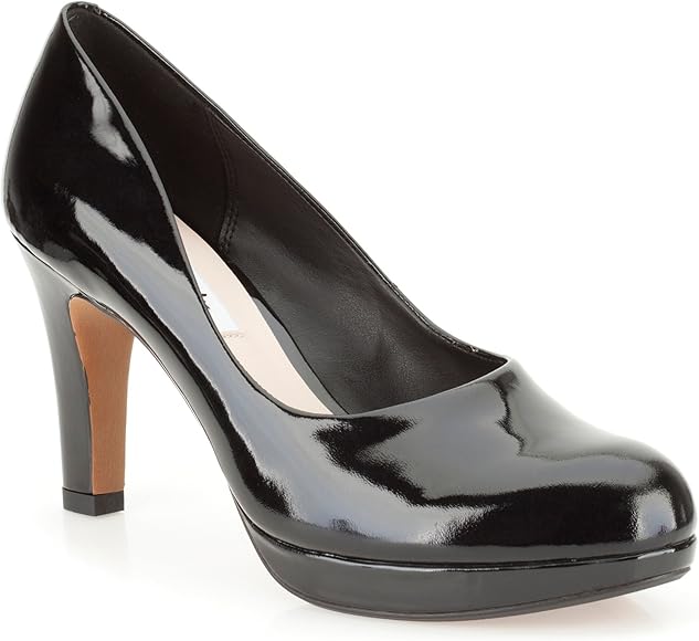 clarks crisp kendra black patent