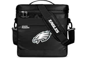 Simple Modern Officially Licensed NFL Philadelphia Eagles Day Cooler for 12 Cans | Soft Insulated Ice Chest with Carrying Str