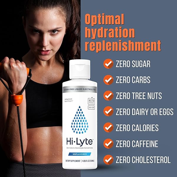 HI-LYTE | | 48 SERVINGS | PERFORMANCE, FASTING, MINERAL DROPS | ELECTROLYTE SUPPLEMENT FOR IMMUNE SUPPORT AND RAPID HYDRATION | NO CALORIES NO SUGAR | 20%+ MORE POTASSIUM, MAGNESIUM & ZINC