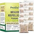 Mouse Repellent Pouches: Natural Rodent Repellent - Mice Repellent with Peppermint Oil - Mice Eliminator Pouches - Plant-Based Formula - Safe for Kids & Pets - for a Rodent-Free Home