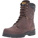 Carolina Surveyor 8" Steel Toe Insulated Waterproof Work Boot Men's, Gaucho Crazy Horse Leather, EH Rated, Oil/Slip Rubber Outsole