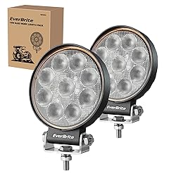 EverBrite 2-Pack Led Pods, 4-1/2Inch 30W Round