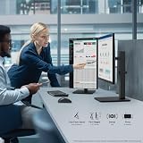 LG 24BA450 Monitor 24 Inch FHD IPS 100Hz HDMI DisplayPort Matt Black view 3