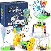 BeAndge STEM Robotics Kit - STEM Toys for Age 8-13, Boy Robot Toys for 6 7 8 9 10 Year Old Boys Birthday Gifts, Science Kits Arts and Crafts for Kids 8-12, Engineering Building Kids Activities 6-8