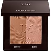 Laura Mercier Bronze Color Infusion, 12HR Long Wear, Talc-Free Bronzer Powder, Skin-Smoothing, Lightweight and Breathable, Natural Glow, Duo with Matte and Luminous Finishes
