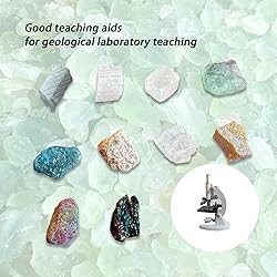 GeLaozee Mohs Hardness Test Kit with 10 Rocks