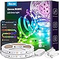 Govee 32.8ft LED Strip Lights RGBIC App Control, Smart LED Strips with Segmented Color Control Intelligent Color Picking, Music Sync LED Lights for Bedroom, Kitchen, Party, Home Decor (2x16.4ft)