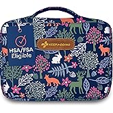 KeepGoing Large Home First Aid Kit for Kids - 270 Pc. (Woodland) | Toddler First Aid Kit, Large First Aid Kit for Car, Home &amp; Travel, Latex-Free Bandages