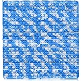 UimoKi 400 Bubbles Giant Fidget Toys for Kids Teens Adults, Big Jumbo 16 inch Blue Square Sensory Toy for Kids 3-5 4-8 5-7 Boys Girls Birthday Gifts Party Favors Classroom Prizes